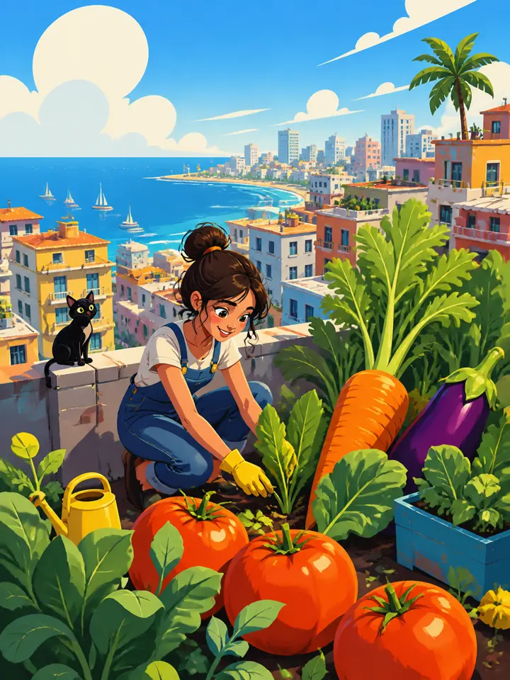 Modern Cartoon visual direction